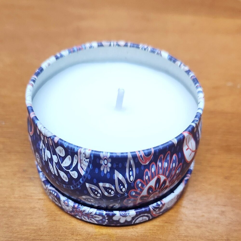 2.5 Oz Soy Wax Aromatherpy Candle (Rose Scent)​